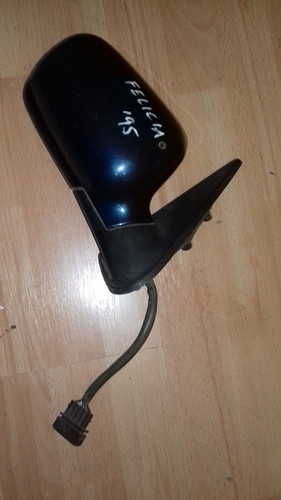 Außenspiegel elektrisch rechts (dunkelblau-metallic) Skoda Felicia I Bj. 94-98