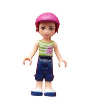 Lego Friends Mia mit Reiterkappe Minifigur (frnd110) Neu Legofigur Figur 