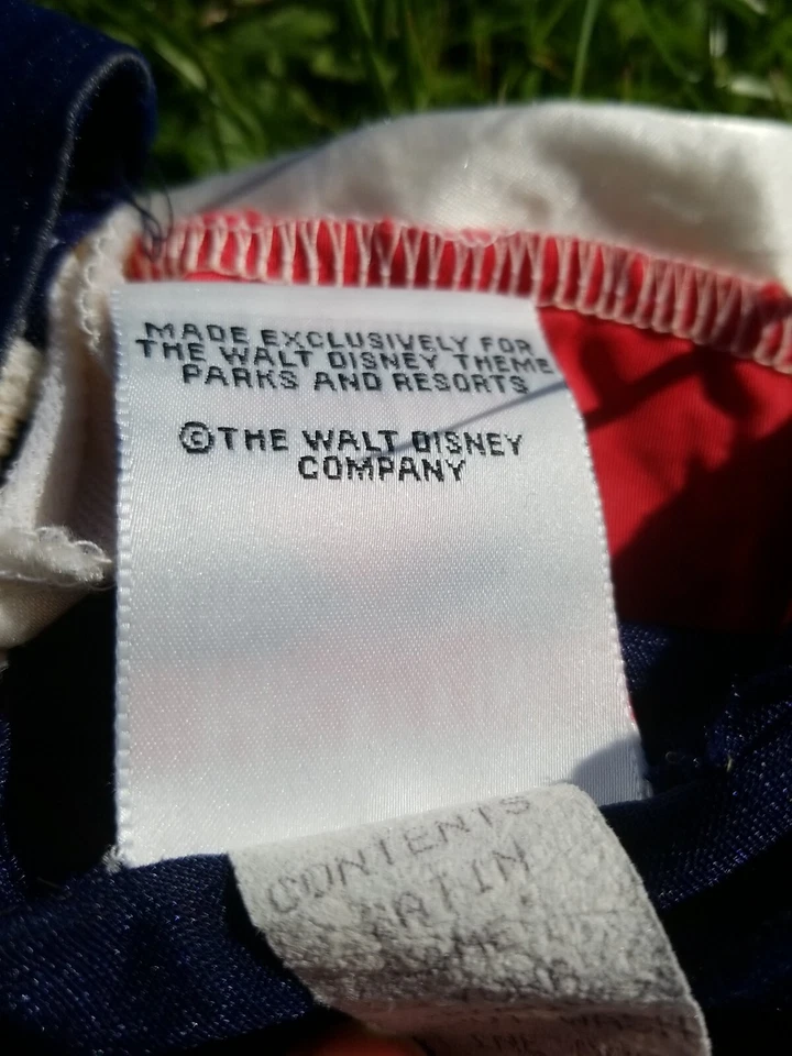 Fantasia Vintage Mickey Inc Walt Disney Branca de Neve Vestido Meninas Tamanho 10/12 EUA - Imagem 3 de 4