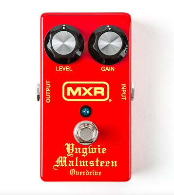 新品 MXR YJM308 YNGWIE MALMSTEEN Dunlop MXR YJM308 Yngwie Malmsteen Overdrive Guitar Effect Pedal