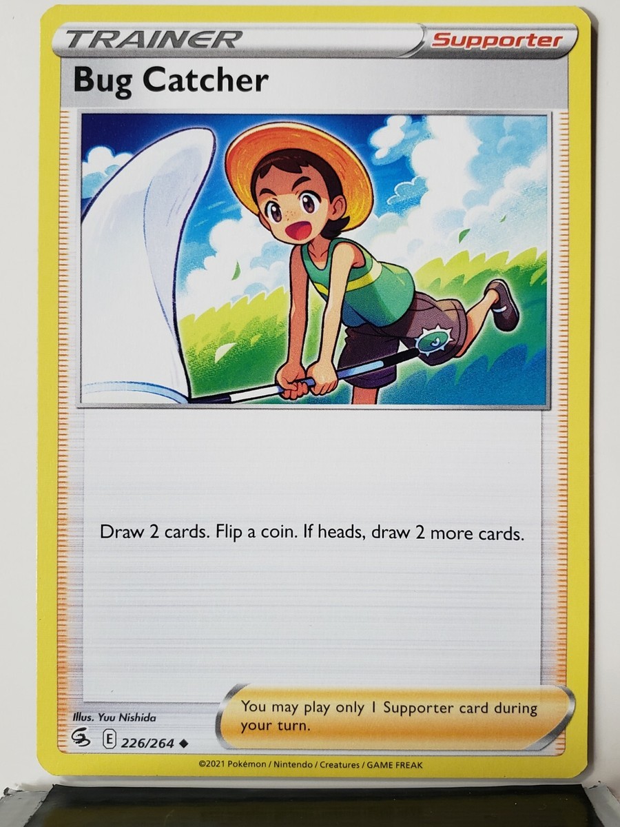 Bug Catcher 226/264 - NM / M - Fusion Strike Pokemon Card - Yuu
