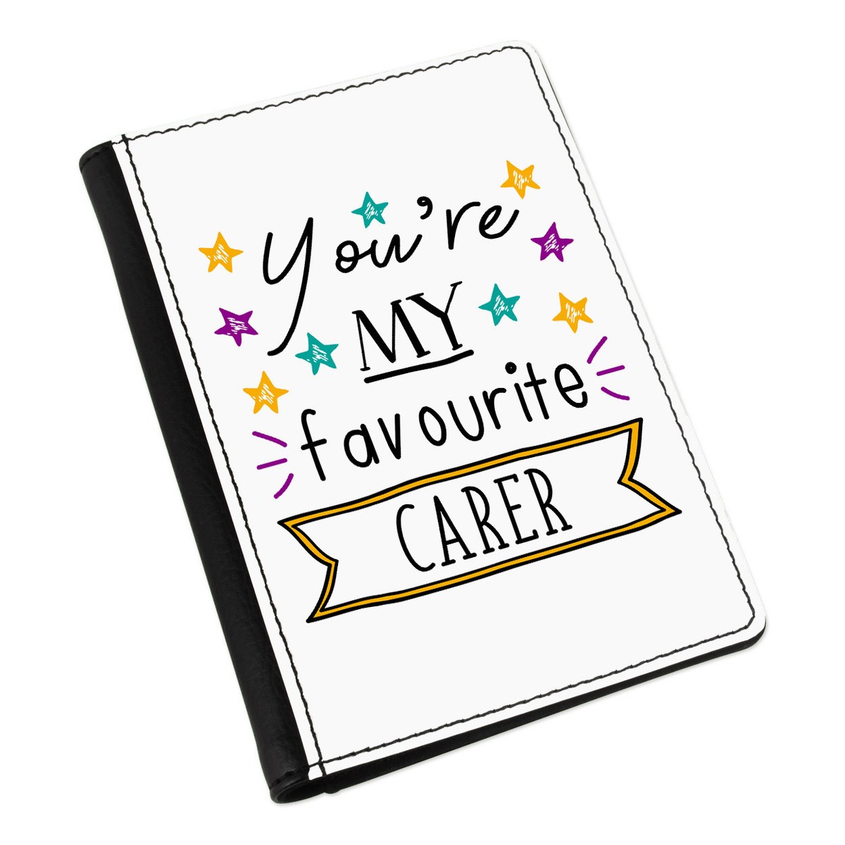 Porte-passeport Personnalisé Infirmière - "You're My Favourite Nurse" Avec étoiles
