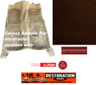 <!--F#f_0-->HOLDEN HQ HJ HX HZ 4 DOOR SEDAN COUPE MOULDED BROWN PLUSH CARPET FRONT & REAR<!--F/-->