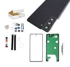 Screen Repair Fit Galaxy S21 Front Glass Lens Gray Back Camera Cover Replacement
