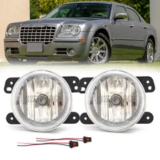 Front Driving Bumper Fog Lamp Light Left & Right For Chrysler 300 2005-2009 2010