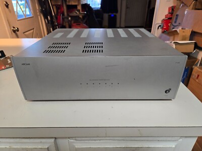 Arcam P1000 - 7x135 watts Class H, balanced XLR inputs, THD 0.08%, *RARE* silver