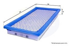 Air Filter  To Fit Dodge Caliber 06->, Jeep Compass 07->, Patriot 07->17