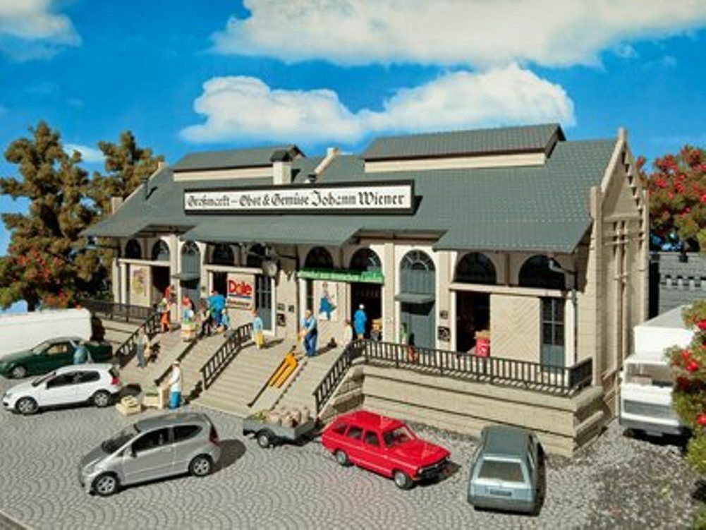 Vollmer H0 43629 Gro&szlig;markt Obst und Gem&uuml;se Bausatz 3629 NEU & OVP