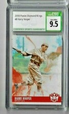 2018 Panini Diamond Kings Harry Hooper CSG 9.5 