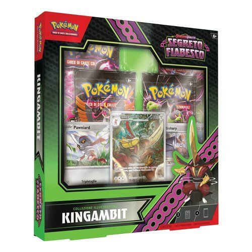 Carte gioco Gamevision PK60533 POKÉMON EX box Scarlatto e Violetto Seg