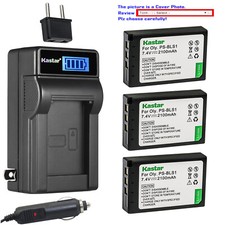 Kastar Battery LCD AC Charger for Olympus BLS-1 PS-BLS1 Olympus E-PL1s Camera
