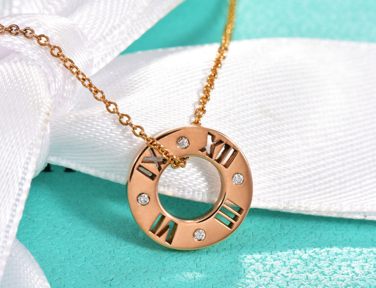 Pendant Necklace Tiffany And Co Rose Gold Tiffany Tiffany Knot
