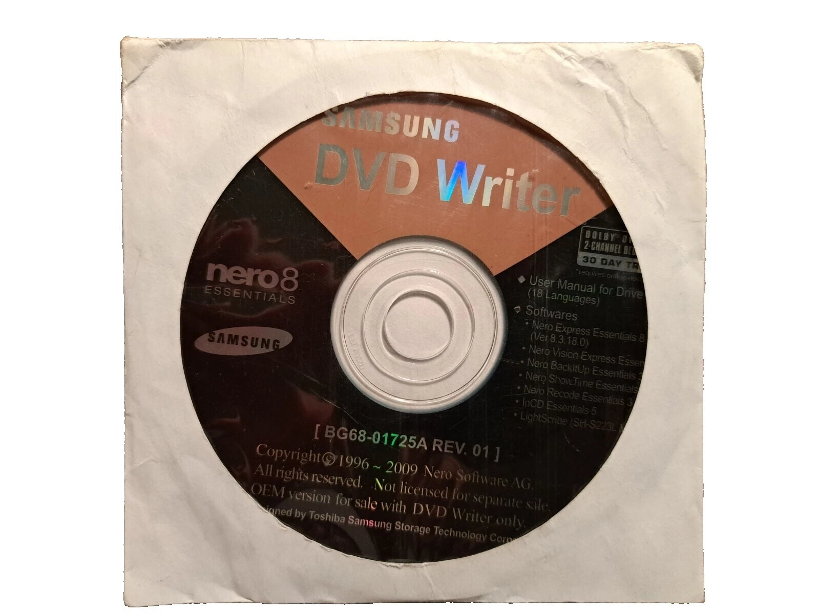 Nero Driver & Utility Software