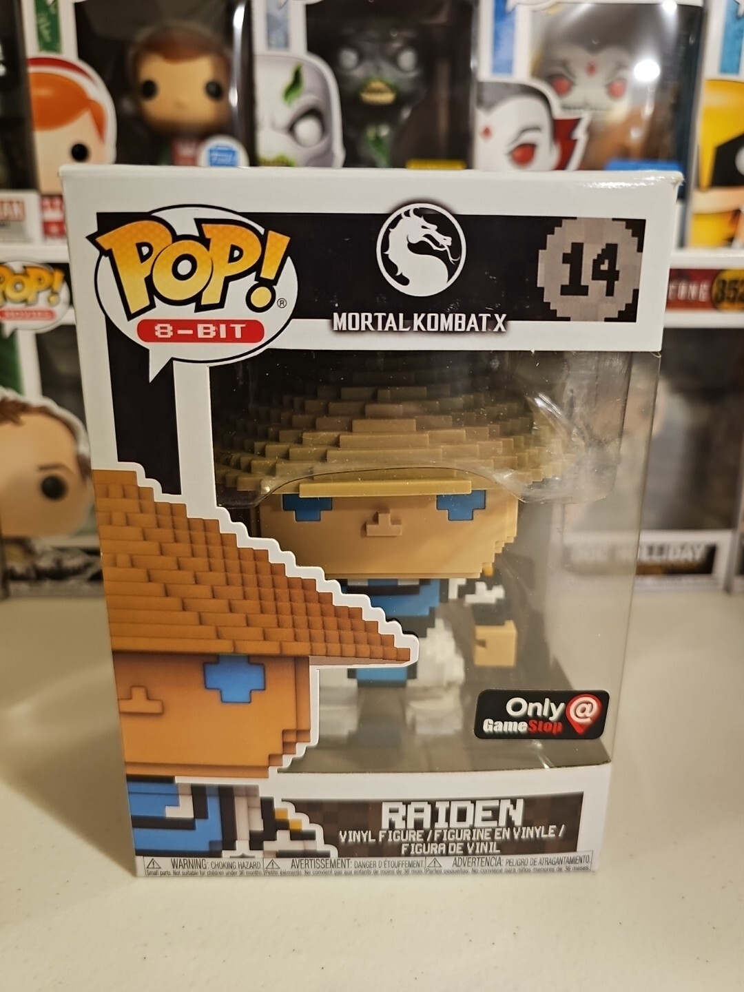 Funko Pop! 8-Bit: Mortal Kombat - Raiden - (8-Bit) - Gamestop (Exclusive) #14