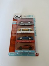 AUTO WORLD AW 4 pack Camaro Firebird Mustang Corvette release 2 set A bxzz