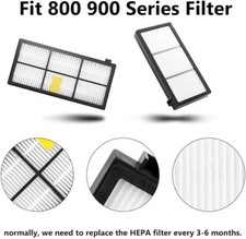 4-12 HEPA Filter for iRobot Roomba 800 870 880 980 Vacuum Cleaner 800 900Series