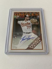 2023 Topps Series 1 - Terrin Vavra - 1988 On Card Rookie Auto ORIOLES RC