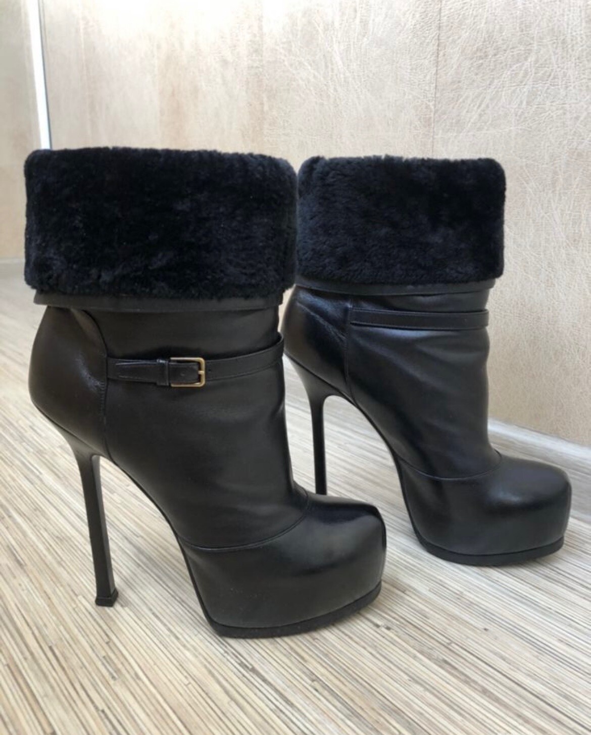 ysl tribute boots