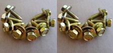 16 Old School Bucket Seat Track Bolts 60-70s Camaro Chevelle Gto Nova 442 Z28