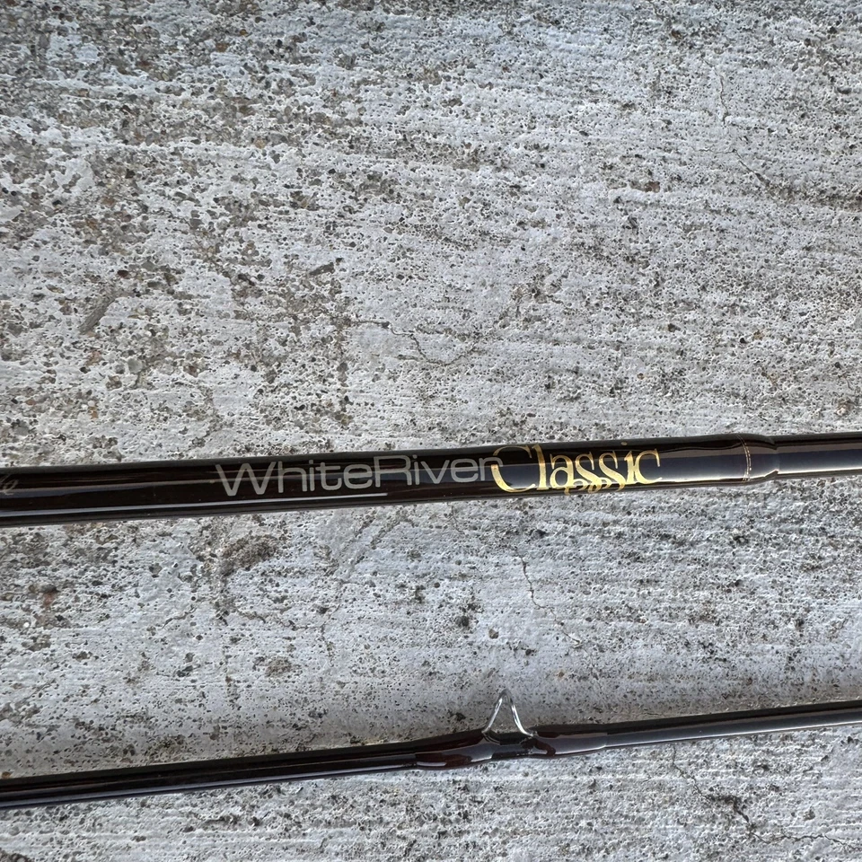 Bass Pro Shops White River Classic WR 8056 caña de pescar con mosca con estuche de metal NUEVO Foto 3 de 4