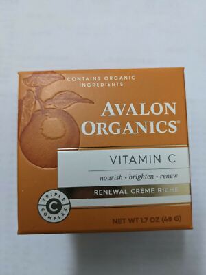 Avalon Organics Vitamin C Renewal Creme Riche, 1.7 Ounce