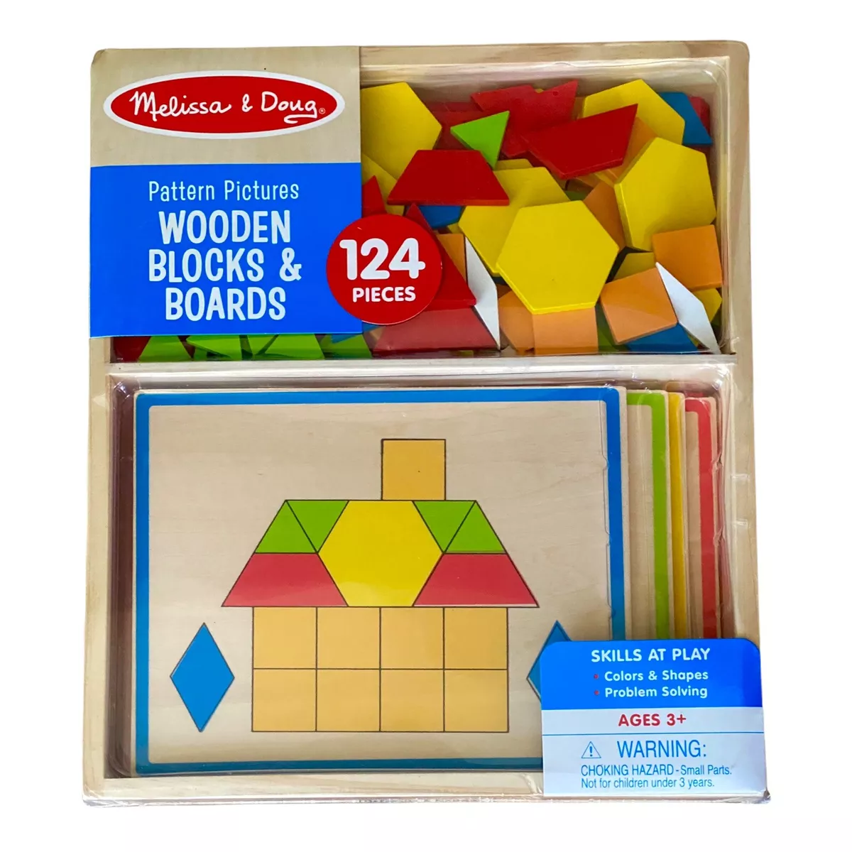 Wooden pattern cheap blocks and boards