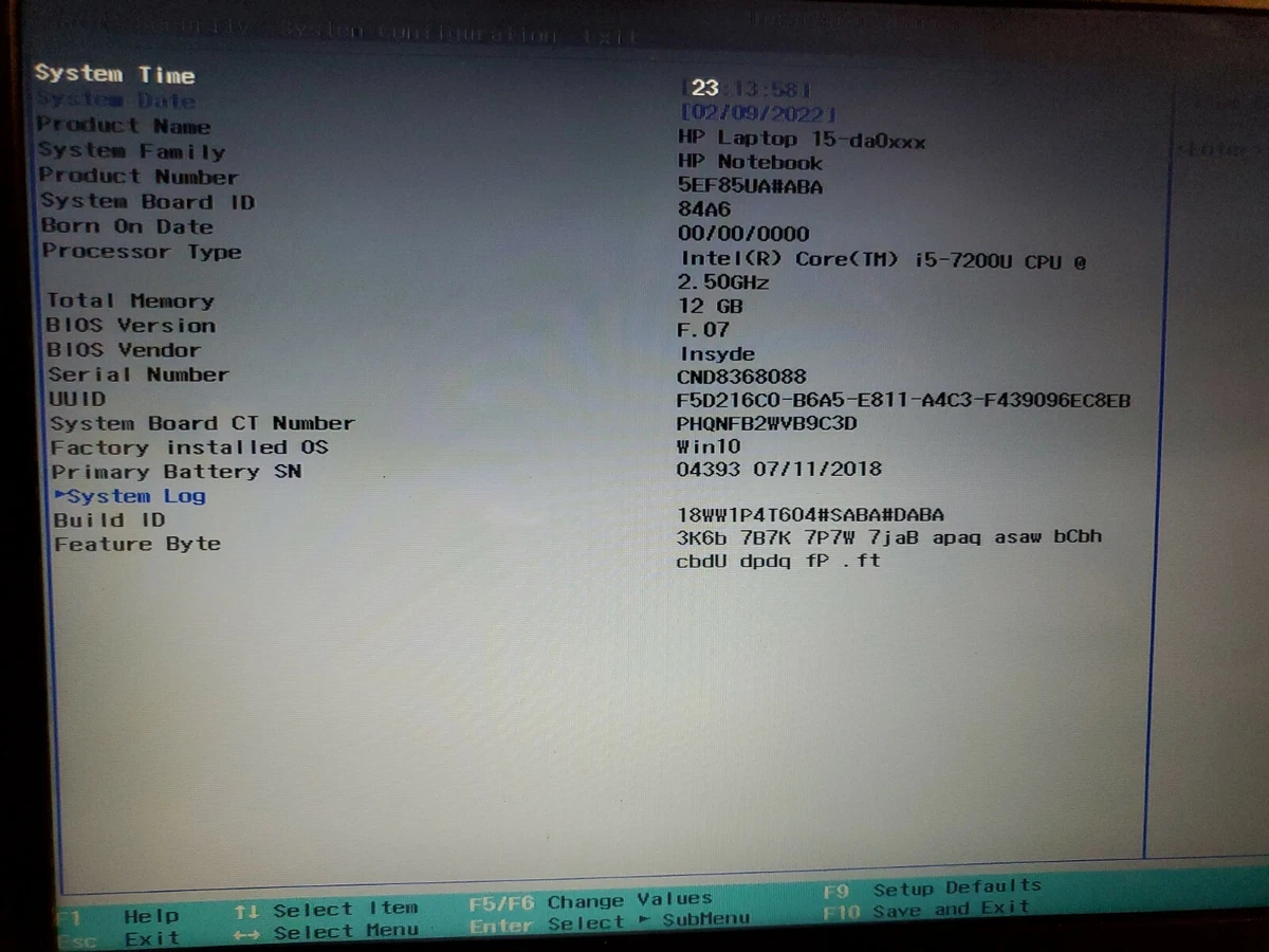 Hp core shop i5 7200u