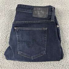 AG Adriano Goldschmied Jeans Men 33x32 Blue The Evertt Slim Straight 360 Stretch