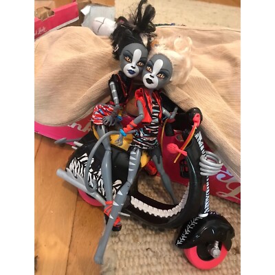 Monster high wheeling waren Katzen mit Fahrrad