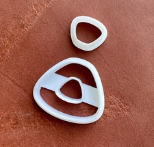 Sharp Edge Trapezoid Shape Polymer Clay Cutte...
