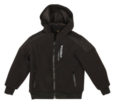 Modeka Clarke Kids Size 164 Children Motorcycle Softshell Jacket cool with Hood