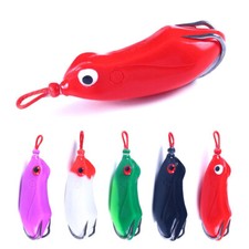5pcs/set 7cm/13g Frog Topwater Soft Pastic Fishing Lures Floating Bait Bass Lot