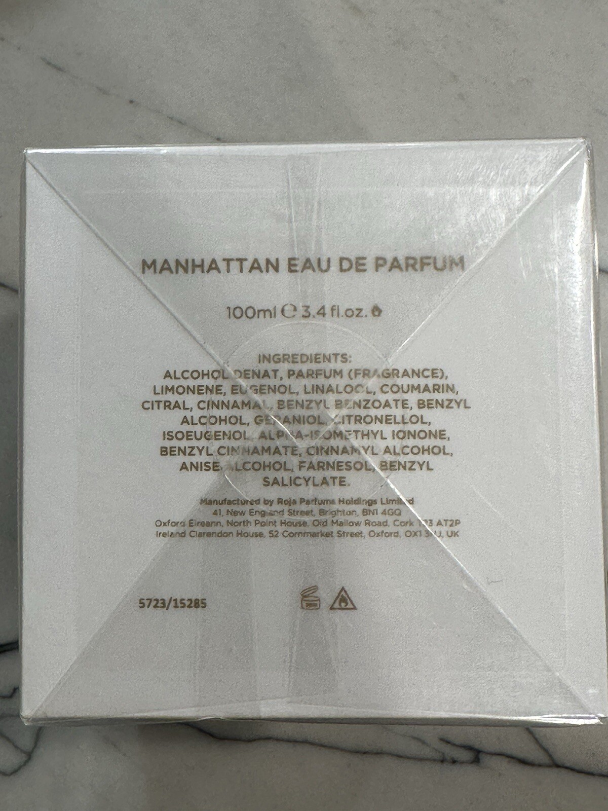 Roja Parfums  Manhattan  3.4oz 100ml EDP Spray-NEW-SEALED-AUTHENTIC