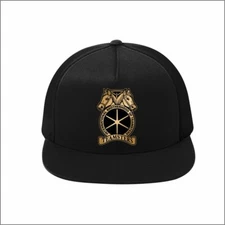 Teamsters Printed Logo on a Yupoong  5-Panel Classic Trucker Mesh Back Cap.