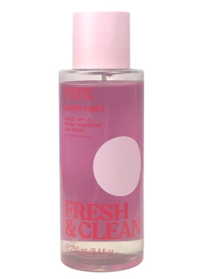 VICTORIA S SECRET PINK FRESH & CLEAN FRAGRANCE BODY MIST SPRAY SPLASH 8.4 oz