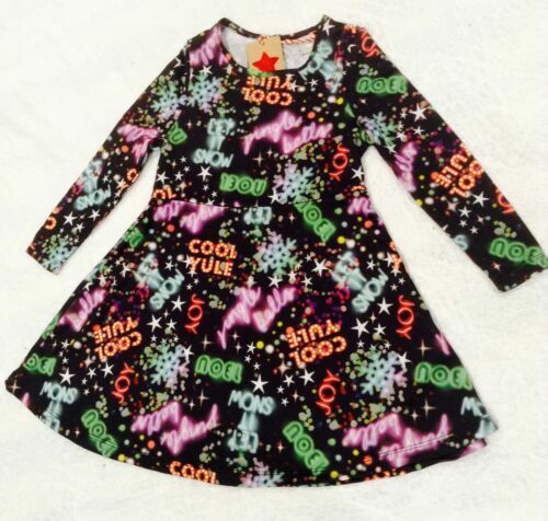 TU Girls Santa Christmas Dress New With Tags
