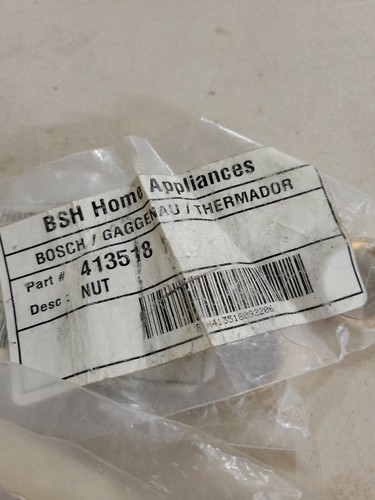 NEW Thermador Range Burner Base Nut 00413518 OR 413518 Discontinued part. New - Picture 2 of 4