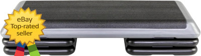 The Original STEP Exercise Step Platform Health Club Size Stepper