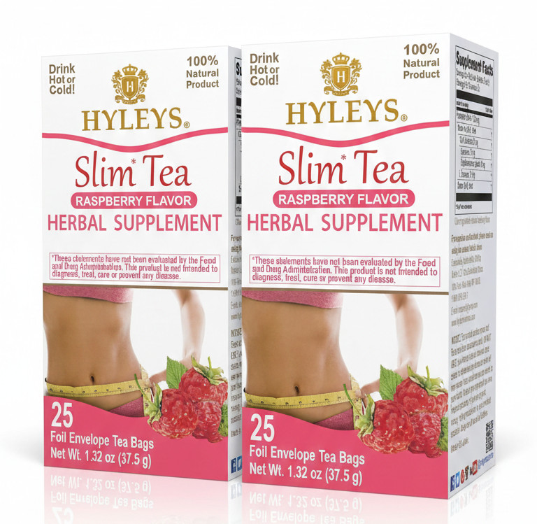 25 Ct Raspberry Flavor Weight Loss (50 Tea Bags)