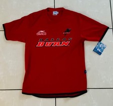 NWT Vintage 2000-2003 Atletica Dallas Burn Red Soccer TShirt/Jersey Sz Youth 16