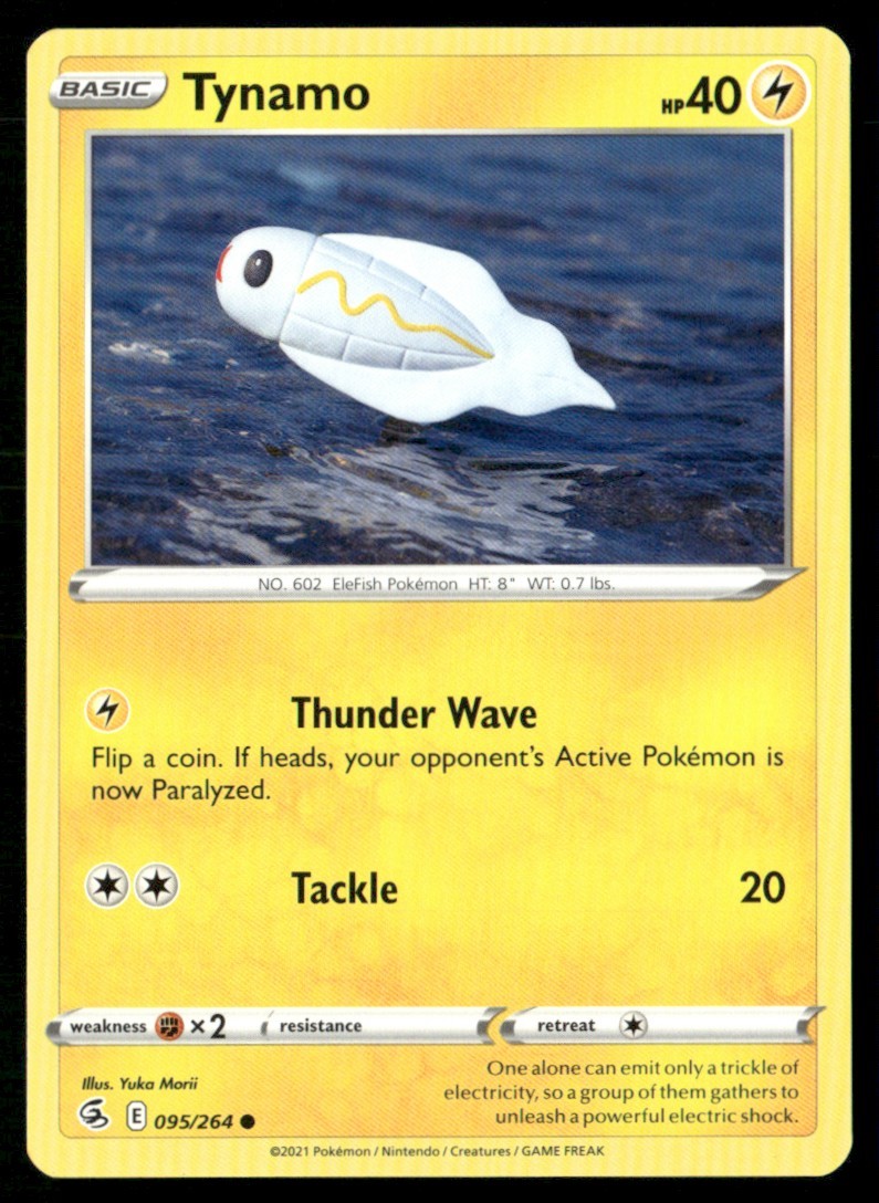 2021 Sword & Shield - Fusion Strike Tynamo Basic/Common #95