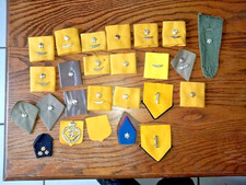 lot grade métal sous officiers belge (adjudant, adjudant chef)