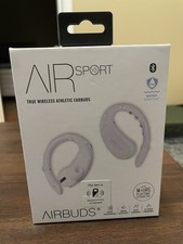 Air Sport True Wireless Athletic Earbuds Airbuds Sweat Resistant New / Sealed