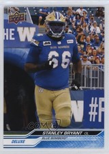 2024 Upper Deck CFL Deluxe 134/250 Stanley Bryant #67 1d3