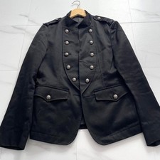 EPOCA UOMO Giacca Sartoriale Capispalla Cotone Taglia M Nero Spedito dal Giappone