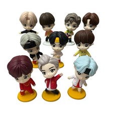 McDonald's Tiny Tan BTS Lot of 10 Collectible Figures Happy Meal Toys Jung Kook