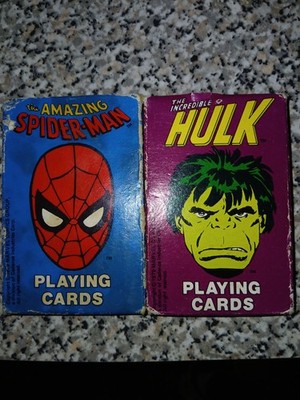 VINTAGE 1979 Marvel The Amazing Spider-Man Playing Cards Deck 