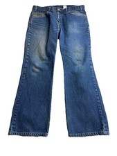 Levi s 517 Vintage Tab 80s Denim Blue Jeans Mens USA Distressed Boot Cut 37X29
