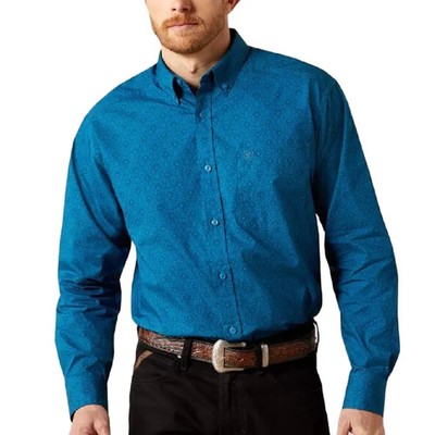 Ariat Men's Terrell Classic Scroll Print Button Down Shirt      55771