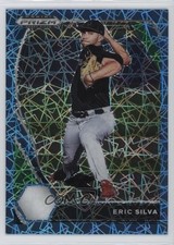2021 Panini Prizm Draft Picks Blue Velocity Prizm Eric Silva #PDP115 18d9